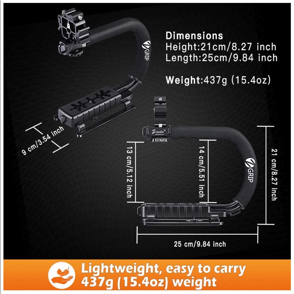 Video Camera Handheld Stabilizer - Picture 5 of 6